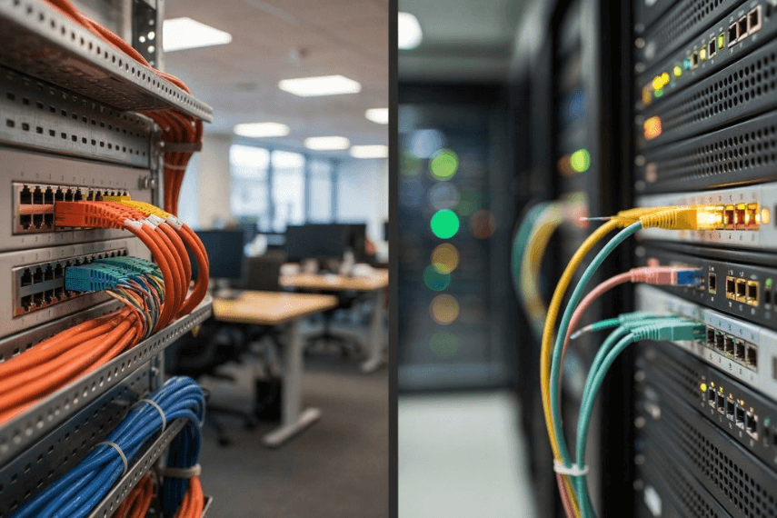 copper vs fibre optic cabling